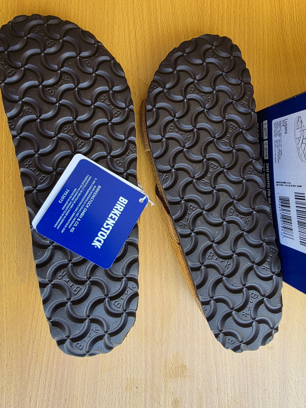 Birkenstock LUGANO Mink Brown Sandals 39 Narrow - Picture 3 of 5